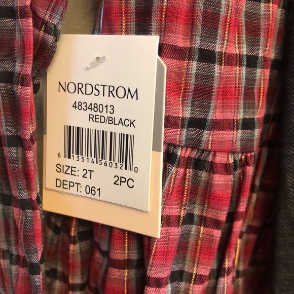 Pastourelle by Peppa & Julie 2pc Red/Black & Denim set size 2T π€© K1 - Picture 3 of 9